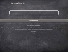 Tablet Screenshot of laras-cafebar.de